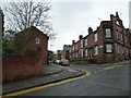 Approaching the junction of Broomspring Lane and Dorset Street