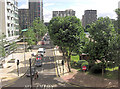 Millharbour from the DLR