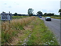 A38 approaches Lorridge Farm Estate near Berkeley Heath