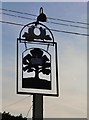 TQ4048 : Pub sign: The Royal Oak, Caterfield Lane, Staffhurst Wood by Stefan Czapski