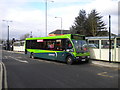 Bus in Eskdaill Street bus station, Kettering