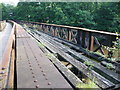 Part of the old railway bridge at Redbrook