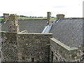 NT0580 : Blackness Castle - roof detail by M J Richardson