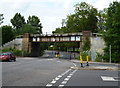 Dulwich:  Railway bridge over Alleyn Park