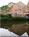 Canal reflections and Nottingham Castle