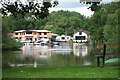 Sailing club by the River Thames