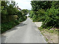 South Downs Way entering Jevington on un-named lane