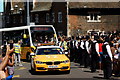 TQ3265 : Olympic Torch Relay - Day 66 at Croydon by Peter Trimming