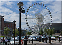 SJ3489 : The Echo Wheel of Liverpool by Ian Greig