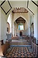 TR0348 : Interior, All Saints' church, Boughton Aluph by Julian P Guffogg