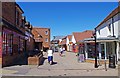 Grove Street entrance to Kings Park Shopping Centre, Wantage