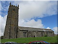 SW4025 : St Buryanâs Church, St Buryan, Cornwall by Richard Rogerson