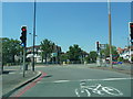 Junction of Hendon Way and Finchley Road, Hampstead