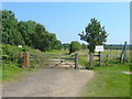 Gated footpath