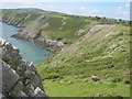 Cliffs and slopes on the Southgate Coast