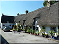 Thatched cottage on the High Street, Roxton