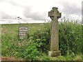 NU0621 : Ancient cross, Old Bewick, Northumberland by Derek Voller