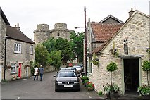 ST7345 : Castle Street, Nunney by Rose and Trev Clough