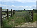 Field entrance, Elland Green