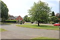 Bradley Road Triangle and bus stop