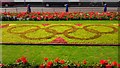 Olympic Rings on Eastbourne seafront