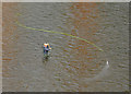 Casting for salmon in Bridge Pool