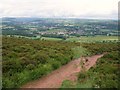 Melrose from the Eildon Hills