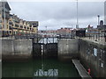 Lock gates, Brunswick Dock, Liverpool