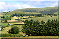 View east from below the northern end  of Oldchapel Hill