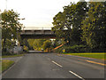 SJ5991 : Mill Lane, Motorway Bridge by David Dixon