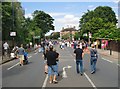 Strolling home: the South Circular Road on the morning of the first Olympic road race