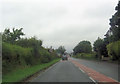 A6071 junction ahead from A7 at Longtown