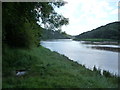 Looking down the River Wye below Wintour