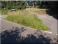 Triangular road junction in Clophill