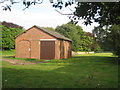 The goods shed at the former Claythorpe station