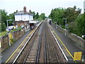 Snodland station from the footbridge