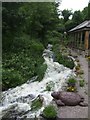 Mill stream at Nun Mill