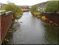 Rhondda Fawr downstream from Gelli Crossing, Gelli