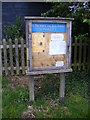 Notice Board of St Michael and All Angels