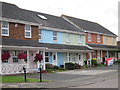 Colourful houses, Highridge