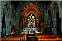 R4646 : Adare - Main Street - Trinitarian Priory (1230) / Holy Trinity Abbey Church Altar by Joseph Mischyshyn