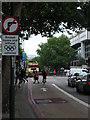 TQ2781 : Olympic Route Network: banned turn, Marylebone Road by Christopher Hilton