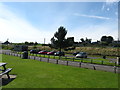 Picnic area and car park at East Haven near Carnoustie