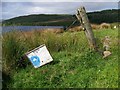 A map for walkers going to Asgog Castle