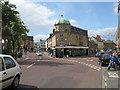 Junction in Alnwick town centre