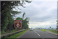 A84 roundabout at Drip bridge