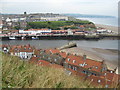 Whitby - across the River Esk from the eastern side