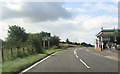 Filling station and junction at south end of Leith bypass