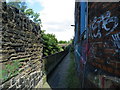 Pathway alongside the River Sheaf, Heeley, Sheffield