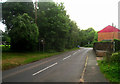 Looking along Middlemoor Road